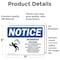 Signmission Hazardous Voltage Multiple Power Sign, Vinyl Decal, 7in W x 5in L, 2PK OS-2PACK-NS-D-57-L-13328 - alternate 4